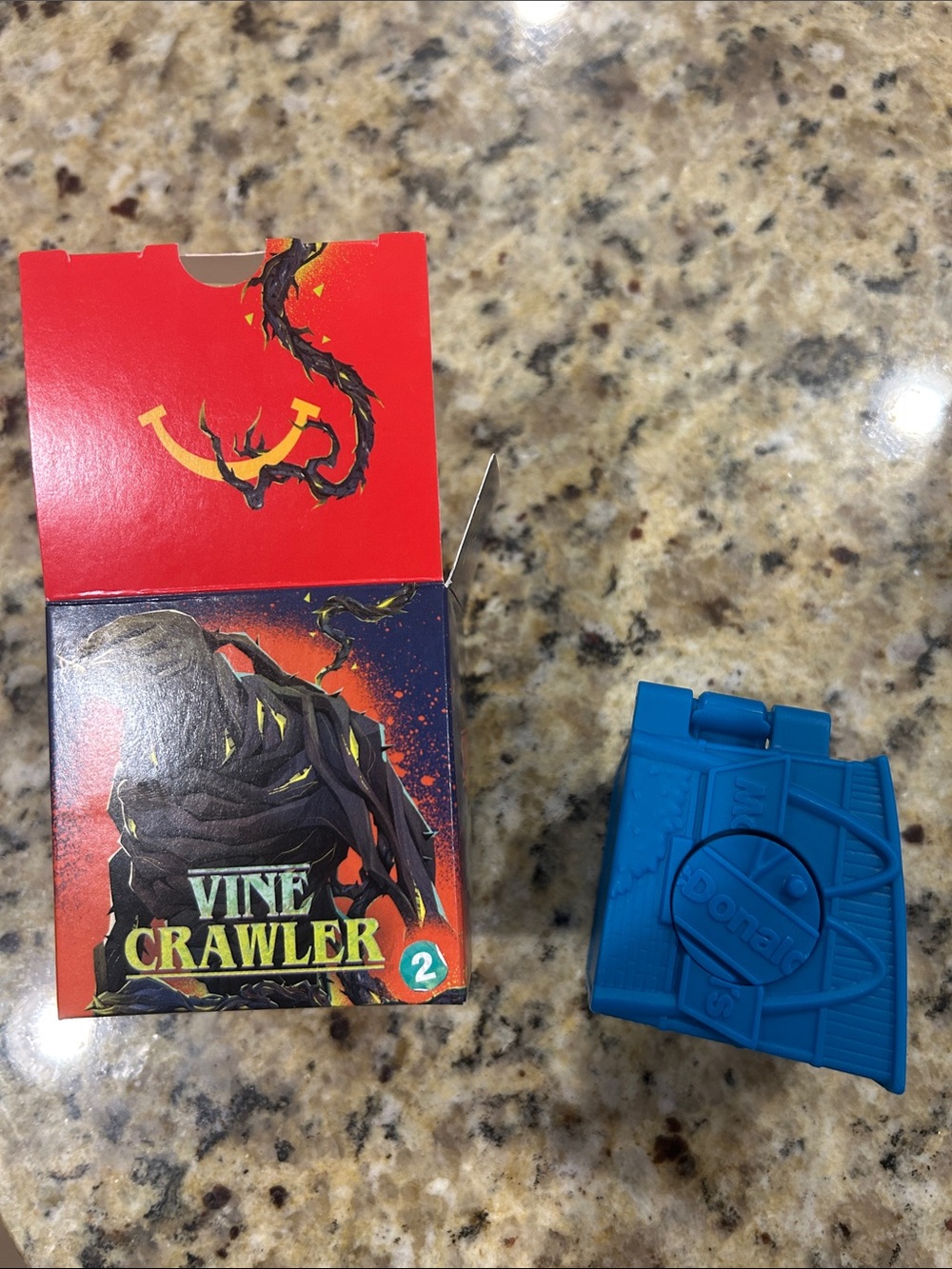NIB McDonald’s stranger things vine crawler